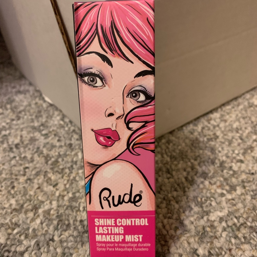 Rude Cosmetics Shine Control Lasting Makeup Mist